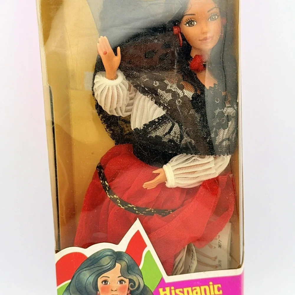 Vintage 1979 Hispanic Barbie Fashion Doll Mattel No 1292 12in In Box Taiwan